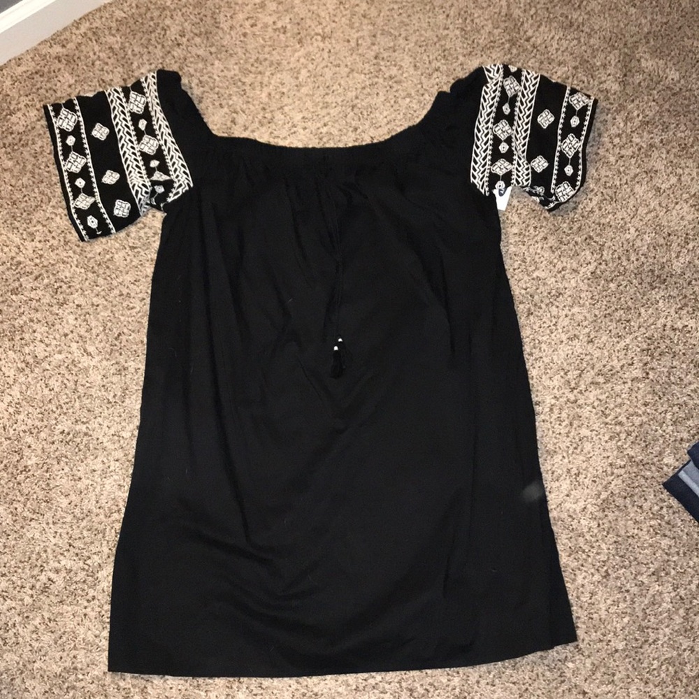 Off the shoulder dress